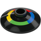 LEGO Dish 2 x 2 with Green / Blue / Yellow / Red (4740 / 108313)