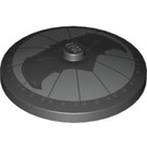 LEGO Dish 4 x 4 with Bat Symbol (Solid Stud) (25565)