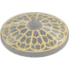 LEGO Dish 4 x 4 with Stained Glass Window (Open Stud) (3960 / 107094)