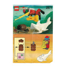 LEGO Diver en Haai 2871 Instructions