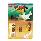 LEGO Diver and Shark 2871 Instrukce