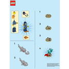 LEGO Diver and Shark 952406 Instructies