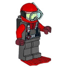 LEGO Diver avec Rouge Casque Minifigurine