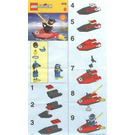 LEGO Divers Jet Ski 2536 Instrukce