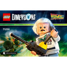 LEGO Doc Brown Fun Pack 71230 Istruzioni