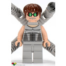 LEGO Doc Ock med Grå Drakt og Mekanisk Armer Minifigur