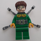 LEGO Doc Ock con Verde Abito e Corto Meccanico Braccia Minifigure