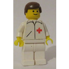 LEGO Doktor med Brun Hår Minifigur