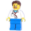 LEGO Doktor s Bílá Uniform Minifigurka