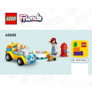 LEGO Dog-Grooming Car  Set 42635 Instructions