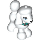 LEGO Chien - Poodle avec Bleu Yeux (77291)