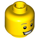 LEGO Dog Show Winner Minifigure Head (Recessed Solid Stud) (3626 / 27968)