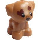 LEGO Hond (Sitting) met Bruin Patches (69901 / 74687)