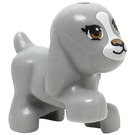 LEGO Dog (Walking) with White and Brown Eyes (19671)