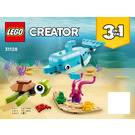 LEGO Dolphin and Turtle Set 31128 Instructions