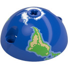 LEGO Dome 5 x 5 x 2.5 with Bottom Half of Globe (4412 / 105364)