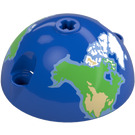 LEGO Dome 5 x 5 x 2.5 with Top Half of Globe (4412 / 105363)
