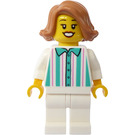 LEGO Donut Saleswoman Figurine