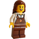 LEGO Donut Stall ženský Barista Minifigurka