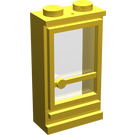 LEGO Door 1 x 2 x 3 Right with Solid Stud with Hole and Glass