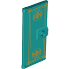 LEGO Porte 1 x 3 x 6 avec Arendelle Fleurs (68123 / 80683)