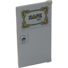 LEGO Deur 1 x 4 x 6 met Nop Handvat met "SAFE INC." Sticker (35290)