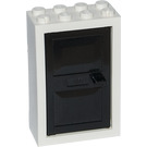 레고 Door 2 x 4 x 5 Frame with Black Door (4130)