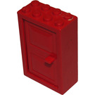 LEGO Door 2 x 4 x 5 Frame with Red Door (4130)