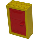 LEGO Door 2 x 4 x 5 Frame with Red Door (4130)