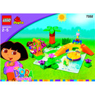 LEGO Dora und Boots at Play Park 7332 Instructions