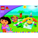 LEGO Dora and Boots at Play Park 7332 Byggeinstruksjoner