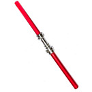 LEGO Double Lightsaber Bar with Straight Chrome Silver Hilt (23306)