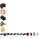 LEGO Dr. Egon Spengler s Prostý Paže a Proton Pack Minifigurka