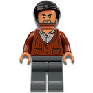 LEGO Dr. Henry Wu with Reddish Brown Cardigan Minifigure