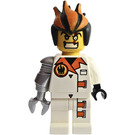 LEGO Dr. Inferno with Metallic Silver Claw Minifigure