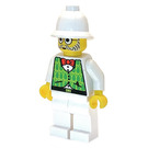 LEGO Dr. Kilroy- Green Vest, blanc Jambes Figurine
