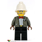 LEGO Dr. Kilroy z Szary Kurtka Minifigurka