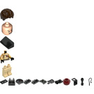 LEGO Dr. Raymond Stantz s Prostý Paže a Proton Pack Minifigurka