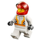 LEGO Drag Racer mit Rot Helm Minifigur