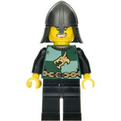 LEGO Dragon Knight with Helmet and Sneer Minifigure