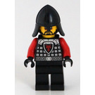 LEGO Dragon Soldier with Black Neck Protector, Scale Mail, Red Arms Minifigure