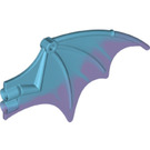 LEGO Dragon Wing with Transparent Purple Trailing Edge (23989)