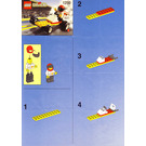 LEGO Dragster Set 1250-1 Instructions