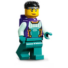 LEGO Driver Motorrad Female Minifigur