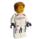 LEGO Driver Porsche 963 with Hair Minifigure