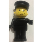 LEGO Sjåfør med Svart Hatt Minifigur