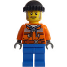 LEGO Řidič s Pletené Víčko Minifigurka