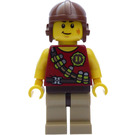 LEGO Driver with Tranquilizer Belt Minifigure