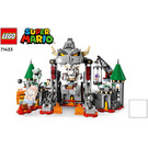 LEGO Dry Bowser Castle Battle 71423 Instrucciones