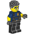 LEGO Duke Detain z Dark Niebieski Policja Uniform I Sun Okulary Minifigurka